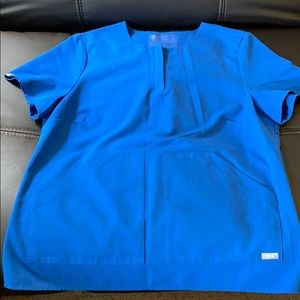 Figs limited edition top in Royal Blue